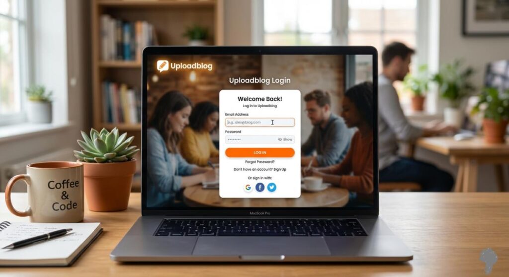 Uploadblog Login