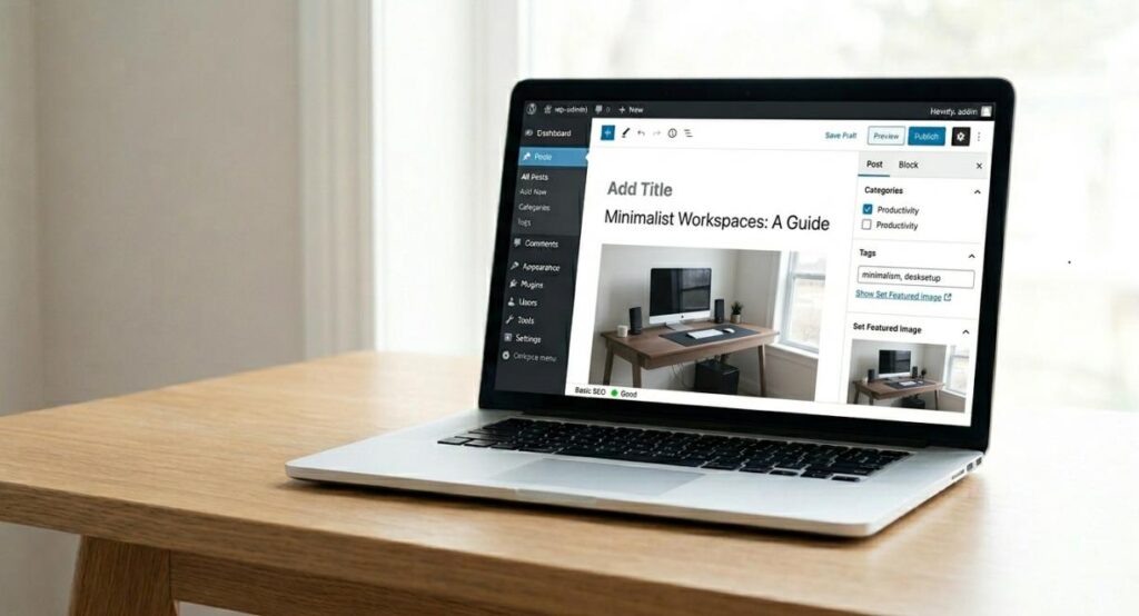 how to upload blog on wordpress