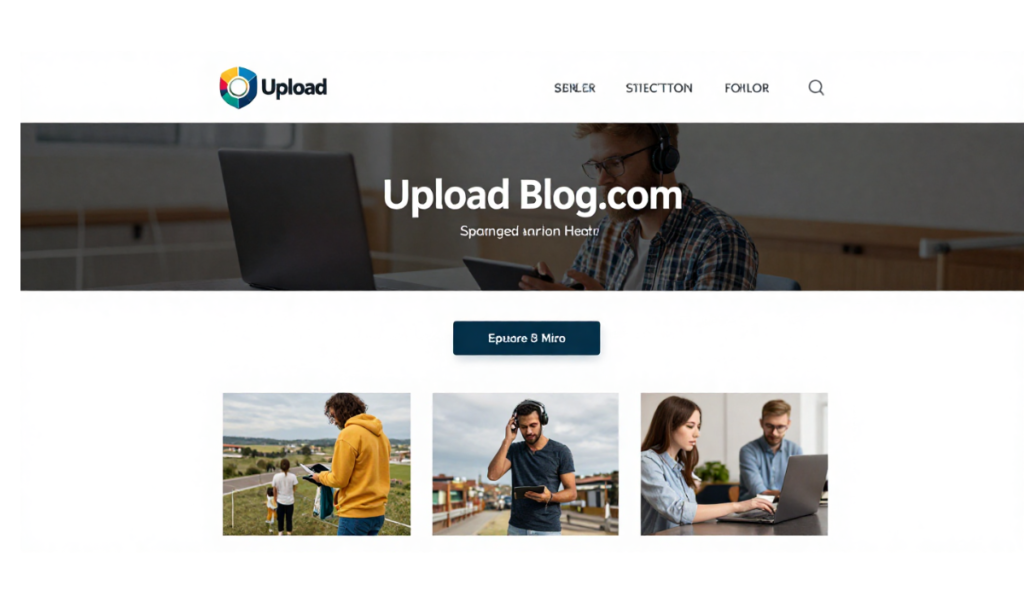 UploadBlog.com Homepage